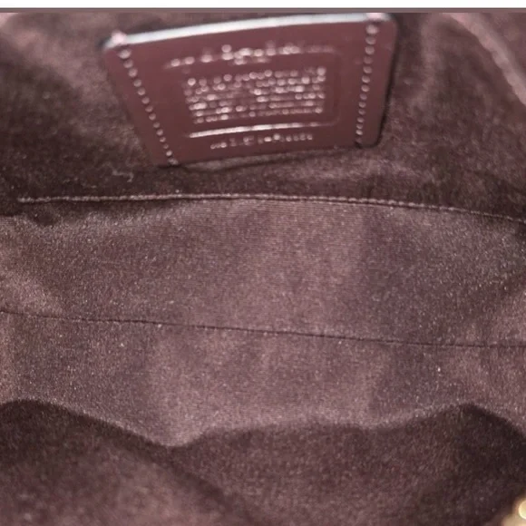 Coach Glitter ♥️ Holiday Edition Pouch/Crossbody EUC - Picture 6 of 6